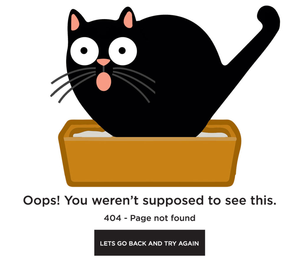 Designitbetter 404 Error Page
