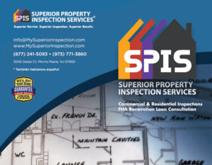 Superior Property Inspection Services brochure outside bifold