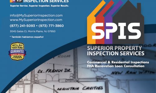 Superior Property Inspection Services brochure outside bifold